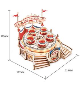 TILT A WHILR MAQUETA MADERA ELECTRÓNICA 3D ROBOTIME