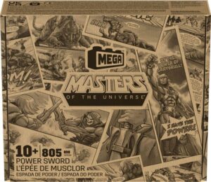 KIT DE MONTAJE 1.1 ESPADA DEL PODER MEGACONSTRUX MASTERS OF THE UNIVERSE