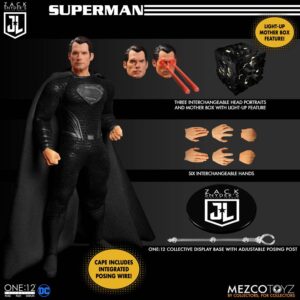 Zack Snyder's Justice League Figuras 1/12 Deluxe Steel Box mezco