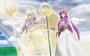 GODDESS ATHENEA & SAORI KIDO MYTH CLOTH EX PREMIUN SAINT SEIYA