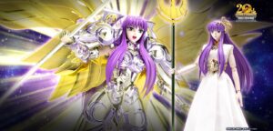 GODDESS ATHENEA & SAORI KIDO MYTH CLOTH EX PREMIUN SAINT SEIYA