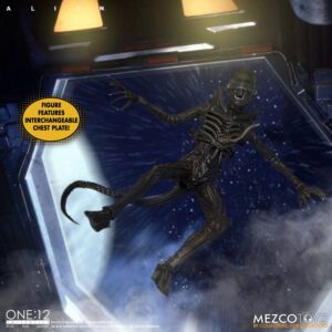 XENOMORFO FIGURA ARTICULADA 1/12 MEZCO TOYZ