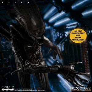 XENOMORFO FIGURA ARTICULADA 1/12 MEZCO TOYZ