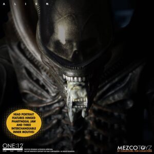 XENOMORFO FIGURA ARTICULADA 1/12 MEZCO TOYZ