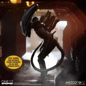 XENOMORFO FIGURA ARTICULADA 1/12 MEZCO TOYZ