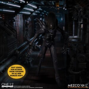 XENOMORFO FIGURA ARTICULADA 1/12 MEZCO TOYZ