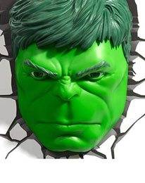 LAMPARA 3D CABEZA HULK