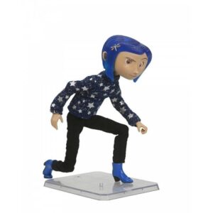 FIGURA ARTICULADA CORALINE JERSEY ESTRELLAS NECA
