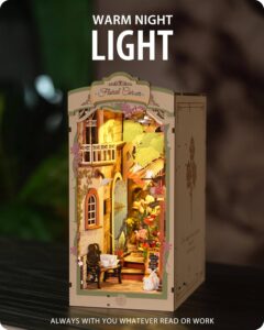 FLORAL CORNER SUJETALIBROS DIY RINCON MINIATURA ROLIFE