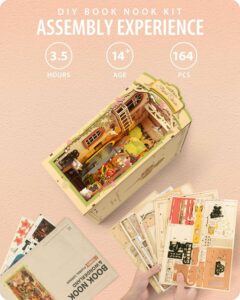 FLORAL CORNER SUJETALIBROS DIY RINCON MINIATURA ROLIFE