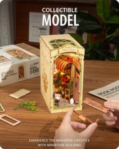 FLORAL CORNER SUJETALIBROS DIY RINCON MINIATURA ROLIFE