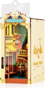 ROMANTIC VENICE SUJETALIBROS DIY RINCON MINIATURA ROLIFE