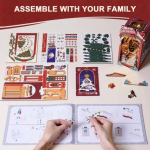 CHRISTMAS STREET SUJETALIBROS DIY RINCON MINIATURA ROLIFE