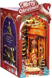 CHRISTMAS STREET SUJETALIBROS DIY RINCON MINIATURA ROLIFE
