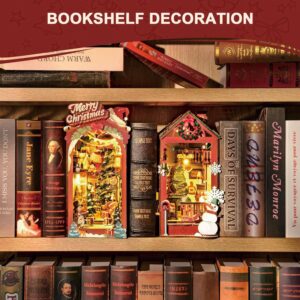 CHRISTMAS STREET SUJETALIBROS DIY RINCON MINIATURA ROLIFE