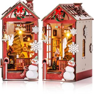 CHRISTMAS INDOOR SUJETALIBROS DIY RINCON MINIATURA ROLIFE