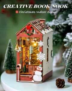 CHRISTMAS INDOOR SUJETALIBROS DIY RINCON MINIATURA ROLIFE