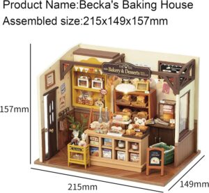 BECKA´S BAKING HOUSE DIY ROLIFE MINIATURE HOUSE